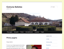Tablet Screenshot of comuna-salistea.ro
